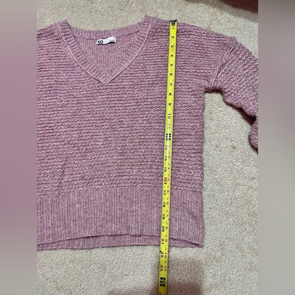 Small SO V-Neck Sweater - Picture 5 of 7